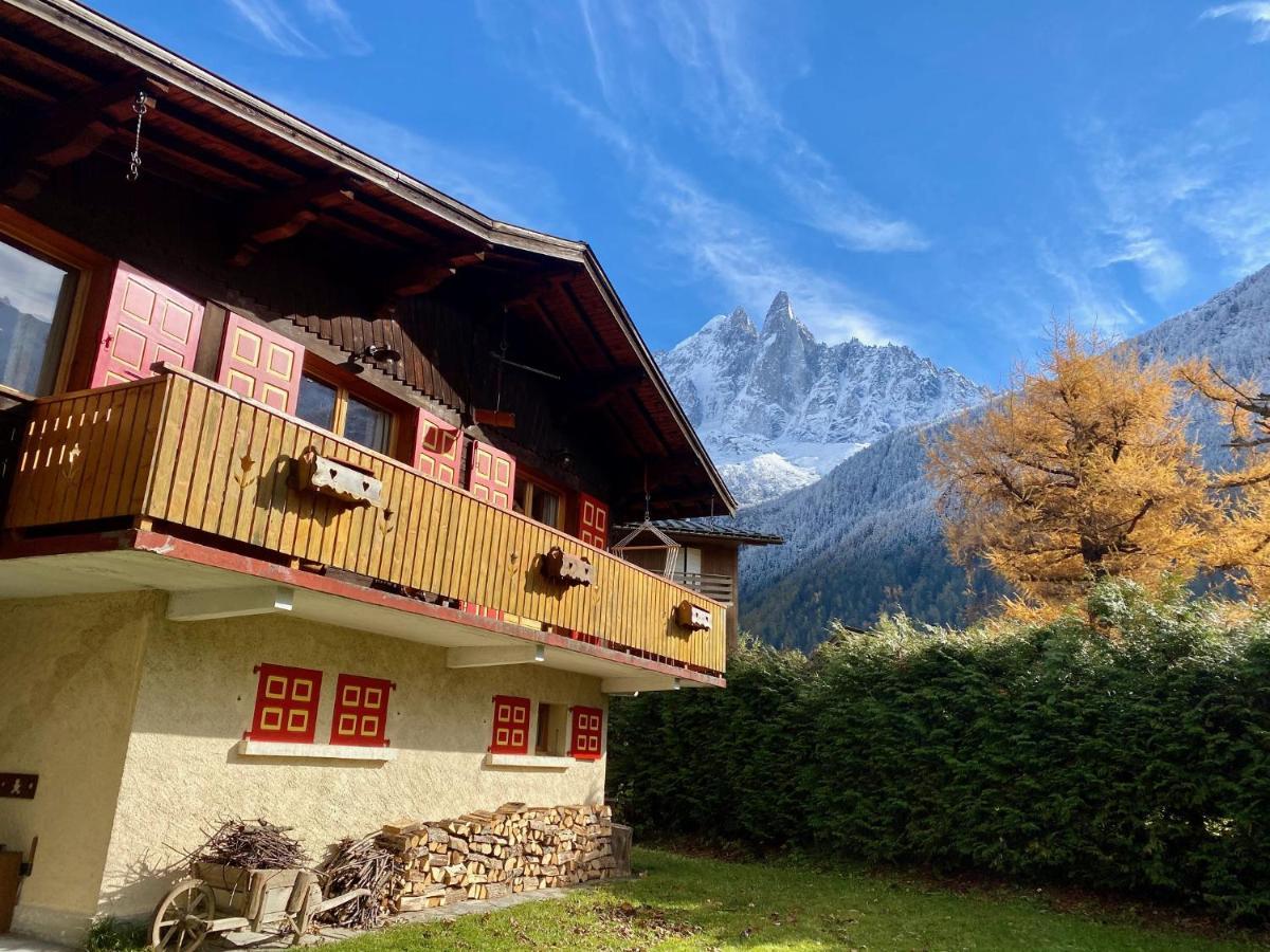 שאמוני Chalet Baraka Vue Montblanc מראה חיצוני תמונה