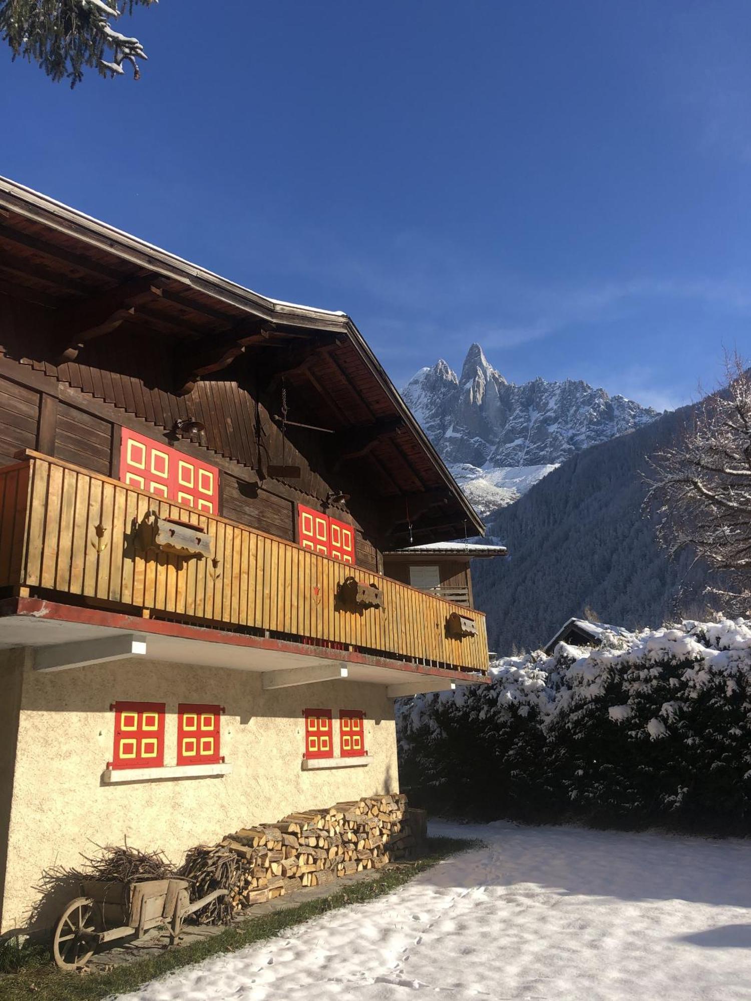 שאמוני Chalet Baraka Vue Montblanc מראה חיצוני תמונה