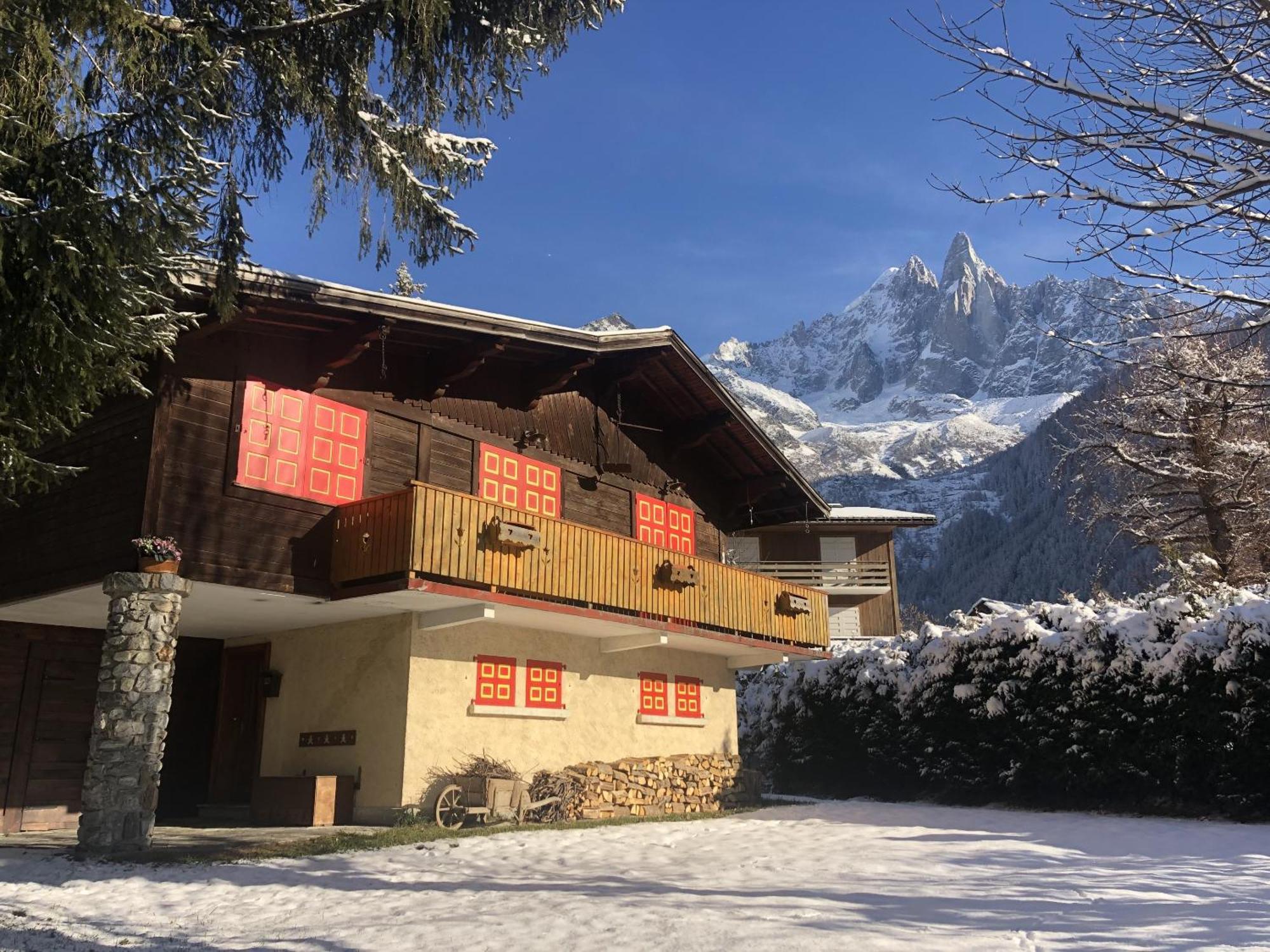 שאמוני Chalet Baraka Vue Montblanc מראה חיצוני תמונה